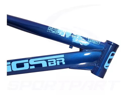 Quadro 4trix Gios Aro 26 Wheeling Bike Grau Rl Azul Metálico