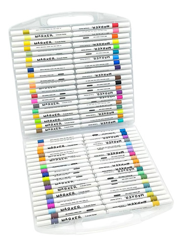 Lápices Acrílicos Marcadores 80 Colores Acrylic Paint Marker