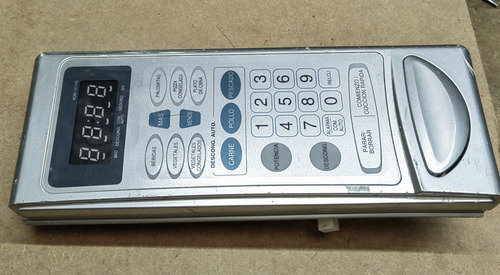 Teclado Completo Para Horno De Microondas Daewoo Kor-1a1hs (Usado)