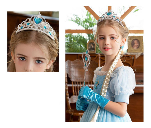 Conjunto De Traje De Fada De Princesa De Desenho Animado Com