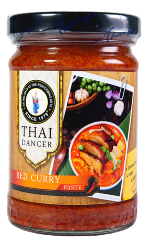 Pasta De Curry Rojo X227gr Thai Dancer