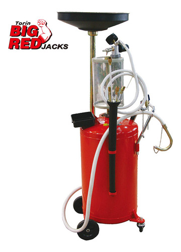 Extractor De Aceite Con Visor Llenado Vidrio Big Red