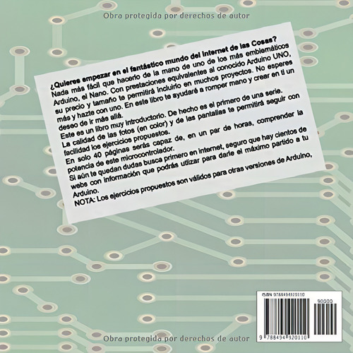 Primeros Pasos Con Arduino Nano Aprende Los..., De Laso Fernandez, Jose Luis. Editorial Ediciones Laso Pw En Español