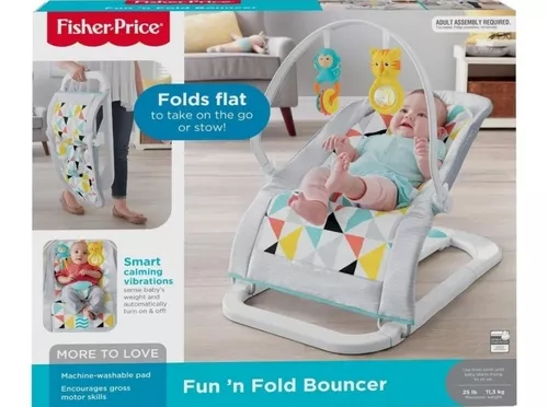 Silla mecedora para bebé Fisher-Price BGB00 X7033 celeste