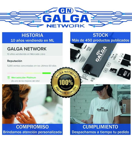 Imagen 9 de 10 de Adaptador Hub Qgeem 5 En 1 Usb C Hdmi 4k Usb 3.0 Sd Micro Sd