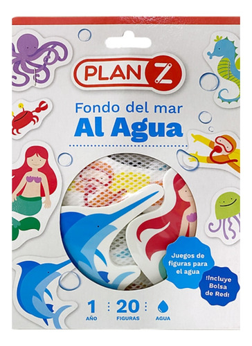 Plan Z Fondo Del Mar Al Agua Juego Para El Baño