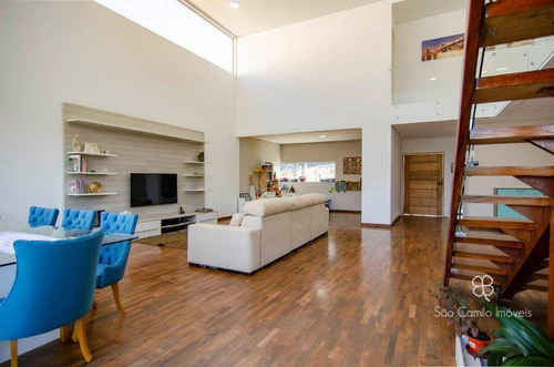 Imagem 3 de 30 de Casa Com 4 Dormitórios À Venda, 507 M² Por R$ 1.700.000,00 - Condomínio Quintas De São Fernando - Cotia/sp - Ca2243