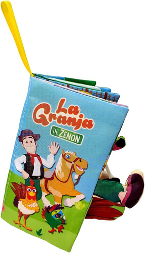 La Granja De Zenon Libros Sensoriales Para Bebés De 0-6 Mes