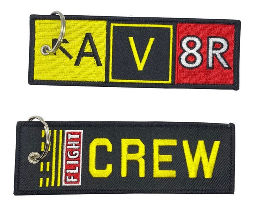 Llavero Aviador - Av8r/flight Crew (2-pack!)