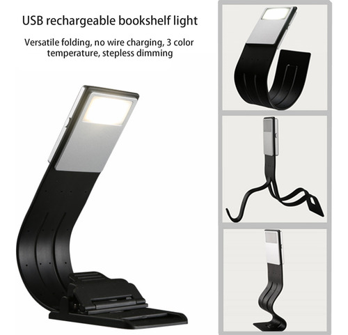 Marcador De Libros Con Forma De Luz Nocturna, Con Clip, Luce