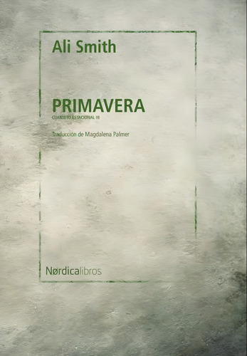 Libro Primavera De Ali Smith