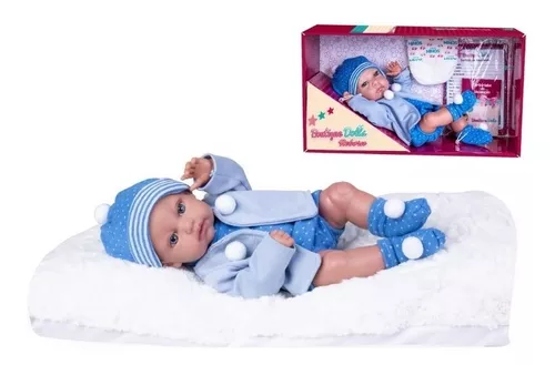 Bebe Boneco Boutique Dolls Reborn Dolls Menino - Supertoys