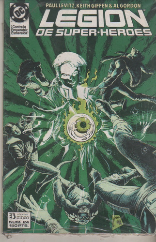 Revista Comics D C * Legion De Super Heroes - Nº 24 E. Zinco
