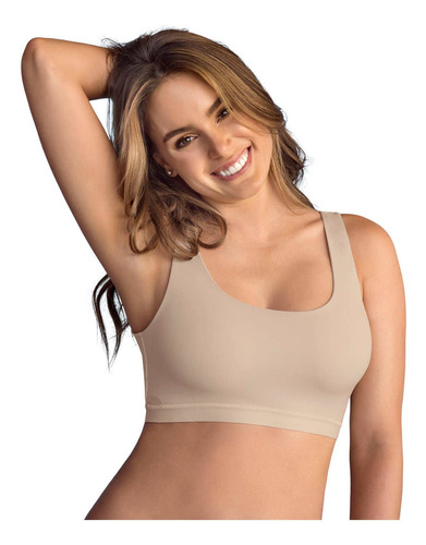 Top Talla Única Ultra Cómodo Bolsillo Interno Pocket Bra