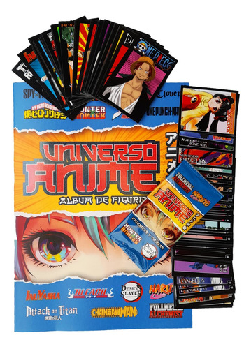 Universo Anime 2023 - Álbum Completo A Pegar | Fc