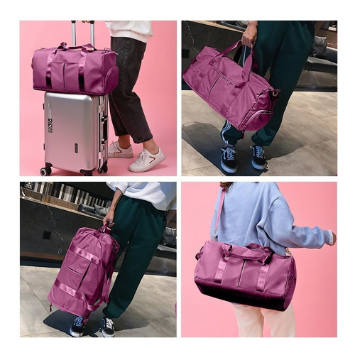 Imagen 7 de 7 de Bolso Deportivo Para Viaje Tela Impermeable Gym