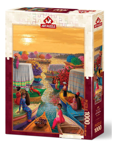 Flower Harbor Rompecabezas Art Puzzle 1000 Piezas 5238