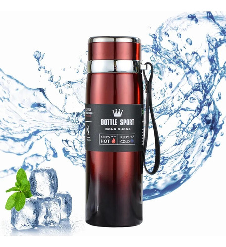 Botella De Agua Termo De Gran Capacidad De 1000 Ml