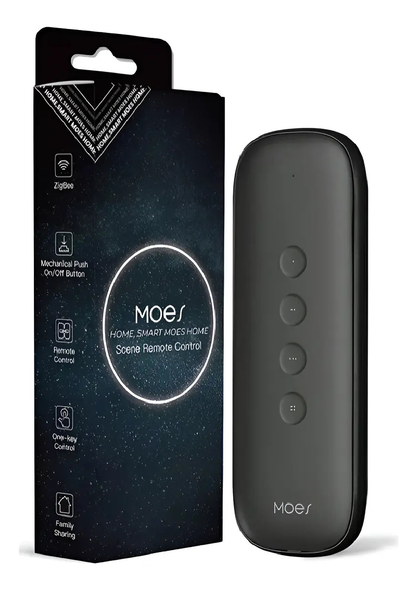 Controle Remoto 4 Botões Zigbee Casa Inteligente