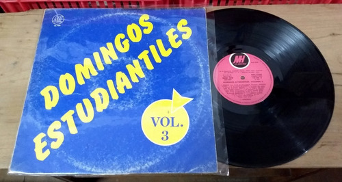 Domingos Estudiantiles Vol 3 1976 Disco Vinilo Lp