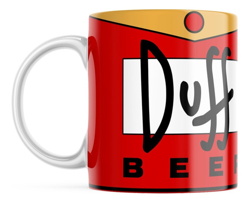 Taza Cerámica Los Simpsons Duff Beer La Mejor Calidad Regalo