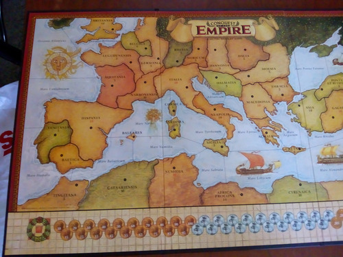 Juego De Mesa Antiguo Conquest Of The Empire, Estrategia (Usado)