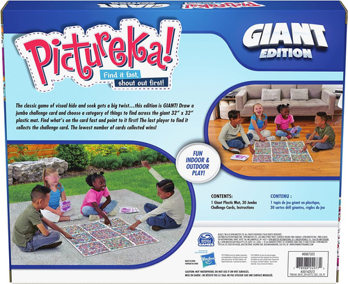 Juego De Mesa Pictureka! 2 A 4 Jugadores, En Ingles