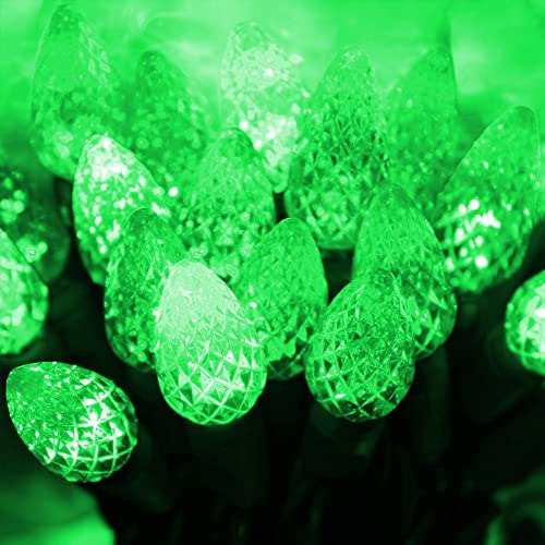 Luces Dazzle Bright C6 Verdes Para El Día De San Patricio, 1
