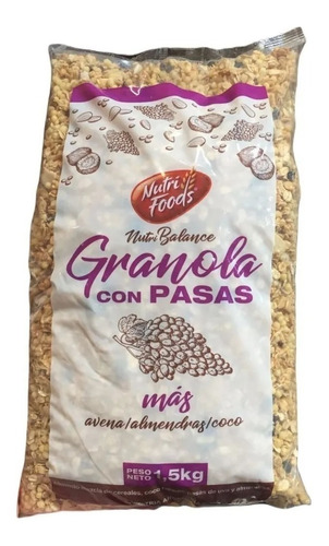 Granola General Cereals Bolsa Sellada De 1,5kg A/ Kosher- Dw