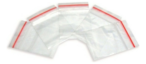 Sacos 1000saquinho Zip  Hermético 4x4 Plástico N°0