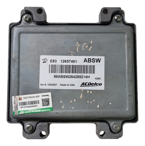 Modulo Injeçao Gm Onix Prisma 2013 2014 A 2016 E8312657461
