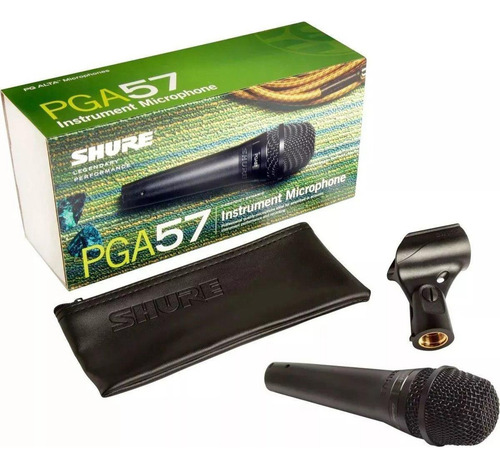 Microfone Profissional Para Instrumentos Shure Pga57-lc