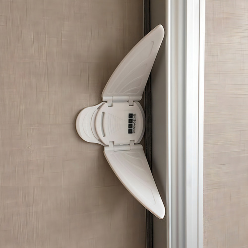 Traba de seguridad para bebés Baby Innovation 030780--37BLANCO puertas corredizas