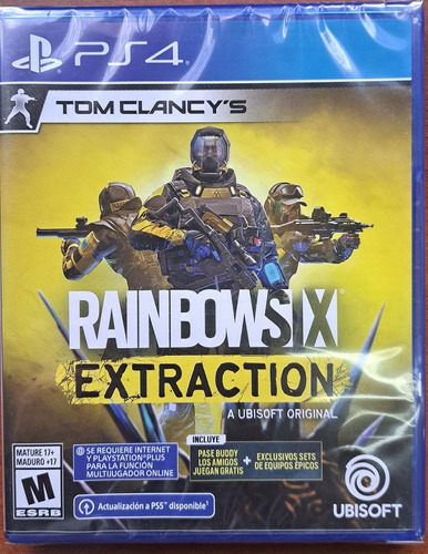 Ps4 Tom Clancy's Rainbow Six Extraction Juego Playstation 4