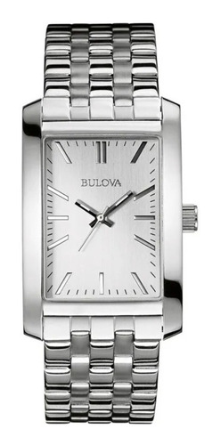 1 Reloj Bulova Premium 96a157 Ó 96l201 Plateado