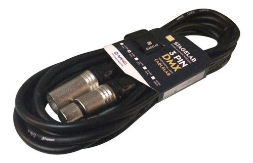 Stagelab Clm-3dmx-3c Cable Dmx 3 Metros Luces Dj Pro