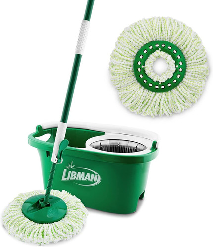 Libman Tornado Spin Mop System Plus 1 Cabezal De Repuesto. E