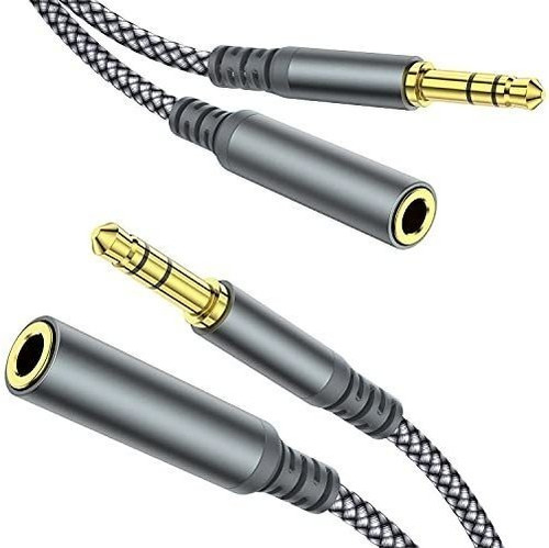 Cable De Extensión De Auriculares, [2 Unidades, Alta Fidelid