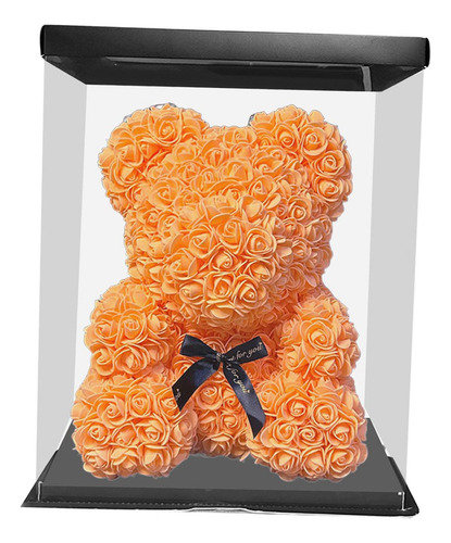 Regalos Del Día De La Madre Del Oso De La Flor Naranja