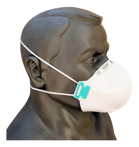 30 Máscaras N95 Proteção Respiratória Pff2 Reutilizável Kn95 Cor Branco Lub