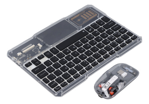 Kit De Teclado Y Mouse Inalámbricos Para Ios De 7 Colores