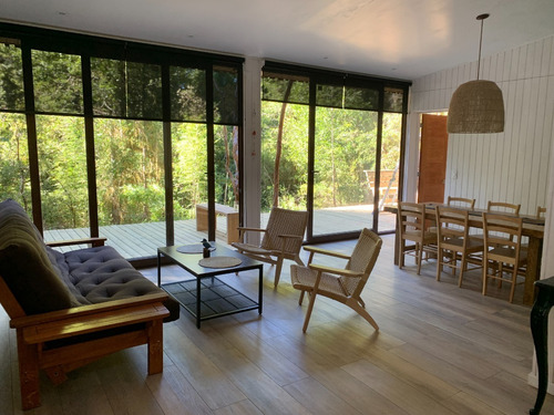 Imagen 5 de 25 de Reserva Huilo-huilo, Casa Eco-sustentable Con Tinaja