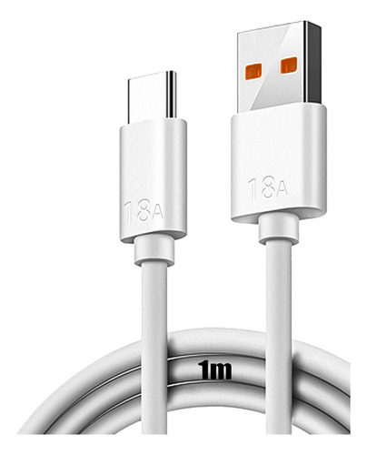 Cable Usb Tipo C De 18 A, Cables De Datos De Línea De Carga