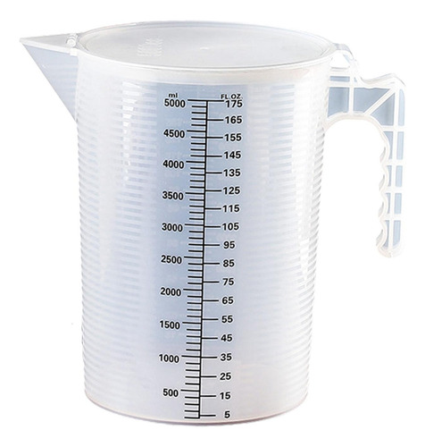 Qa1 Jarra De Plástico Jarra De Agua Transparente De 5000 Ml