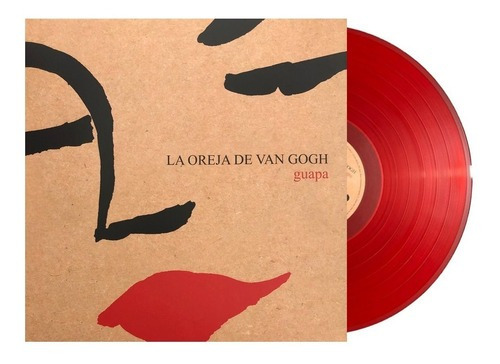 La Oreja De Van Gogh Guapa Lp Acetato Vinyl /rojo