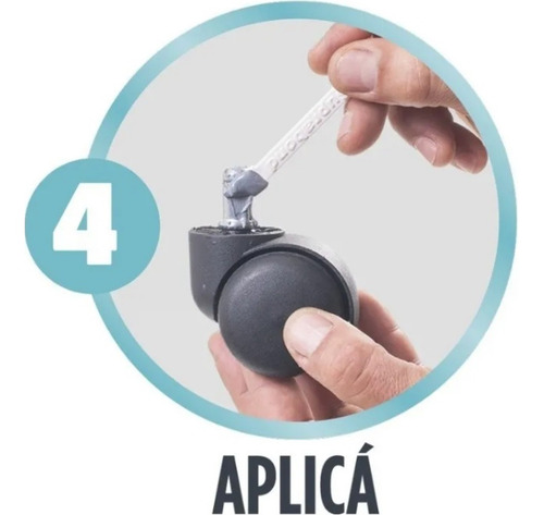Imagen 5 de 10 de 5 Adhesivos Epoxi Soldadura Pasta Superpox 10.min Gris Acero