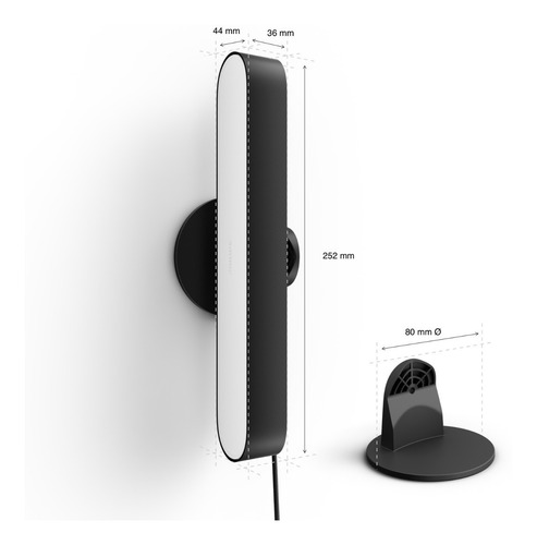Imagen 5 de 6 de Philips Hue Play Kit Base 2 Barras + Fuente Techcel Nuevo