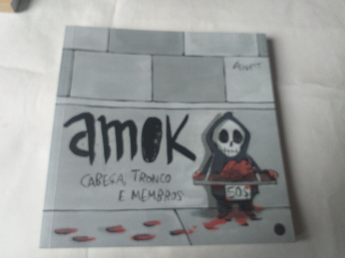 Livro Benett Amok Com Poster Estado De Novo Hq Mórula Editor