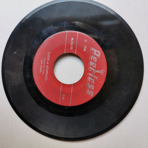 Disco 45 Rpm:los Apson- No Hay Maor