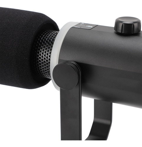 Micrófono Dinámico Usb De Grabación Pm1 Xlr Para Podcasting